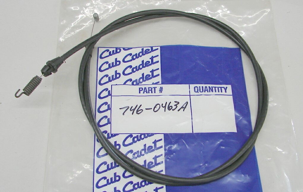 Cub cadet control cable replacement hot sale